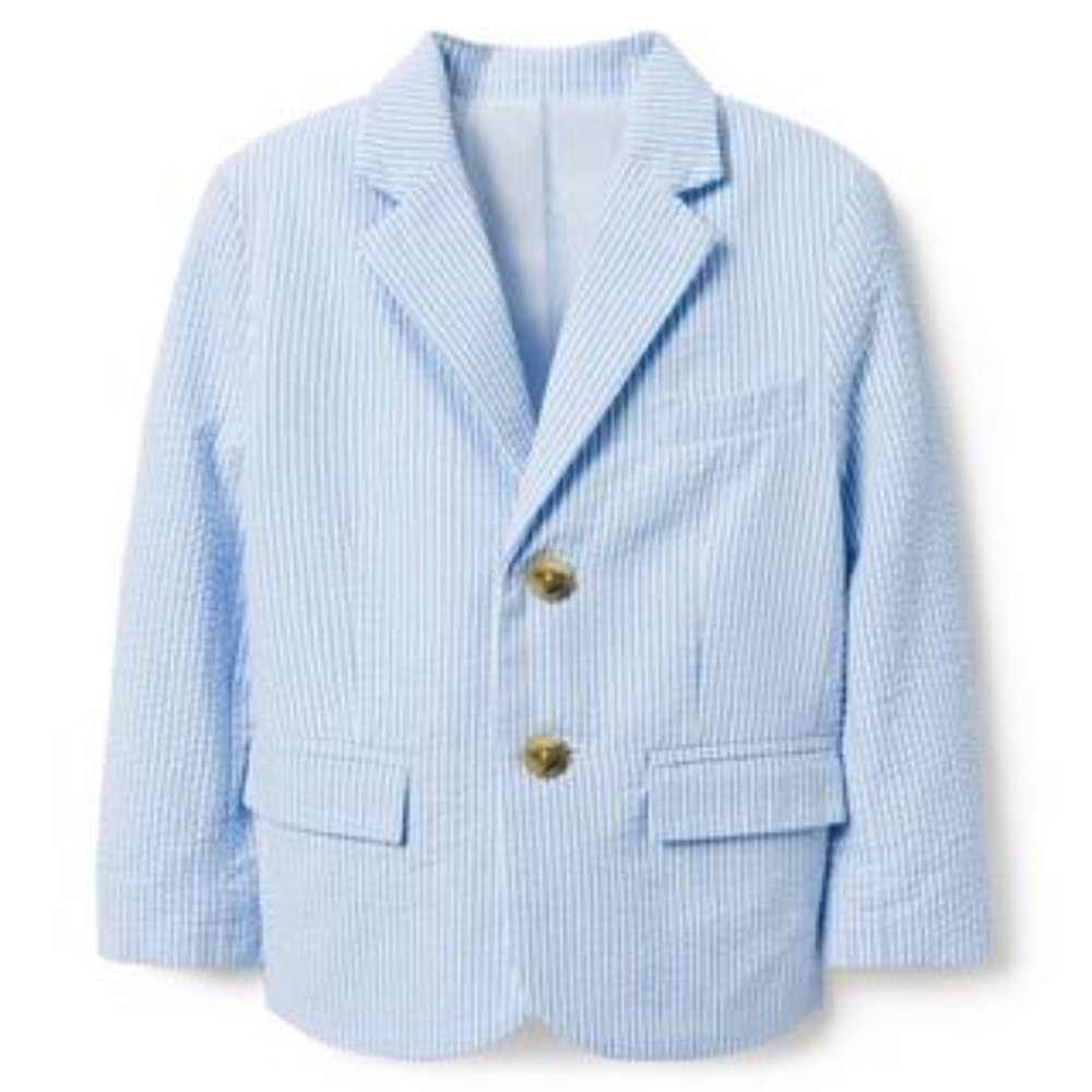 Janie and Jack Seersucker Blazer, 12-18M